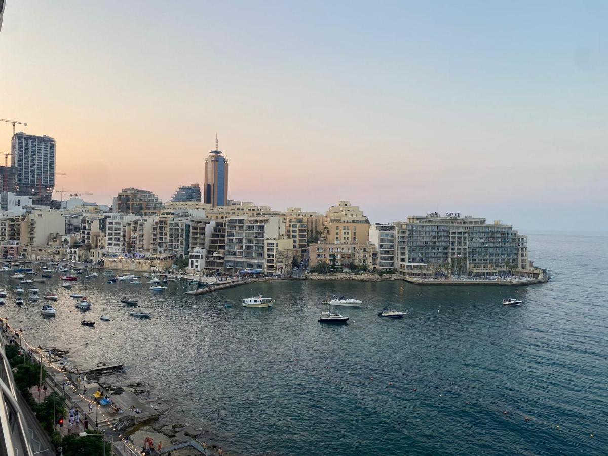 F2 - Lovely Two Bedrooms Flat Sea View, St Julians Saint Julian's 外观 照片